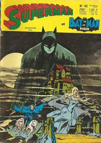 Scan de la Couverture Superman Batman Robin n 43